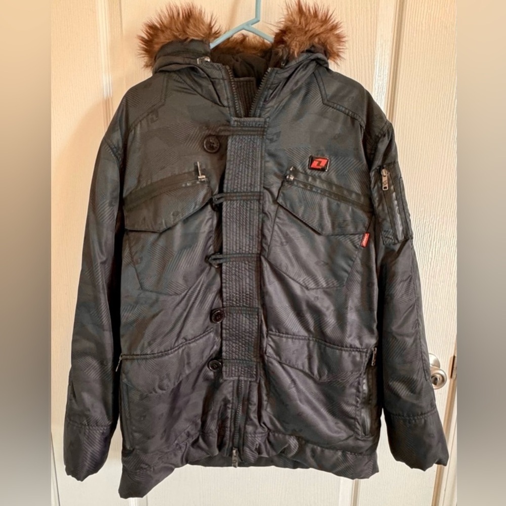 ONE Industries- Men's Black Winter Jacket, Size Medium